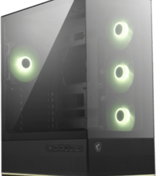 Компьютерный корпус MSI MAG Pano 110R PZ черный без БП ATX 6x120мм 7x140мм 2xUSB 3.0 1xUSB3.1 audio AirDuct bott PSU