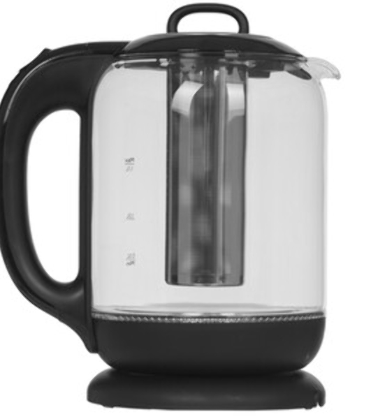Чайник электрический BQ KT1701G черный, 2200 Вт, 1.7 л