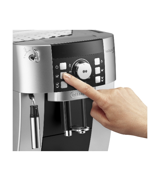 Кофемашина автоматическая DeLonghi ECAM 21.117.SB серебристый/черный, исп. кофе - зерновой/молотый, 1.8 л, 1450 Вт, 15 бар