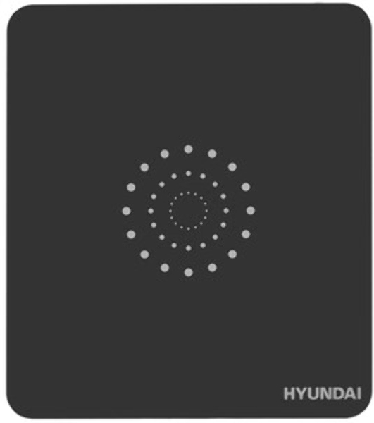 Плита настольная индукционная Hyundai HYC-0111 черный/серебристый закаленное стекло (настольная)