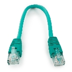 Патч-корд UTP Cablexpertcat.6, 0.25м, литой, многожильный, зеленый, фото2