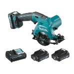 Пила циркулярная Makita HS301DWAE10.8В 2х2А·ч Li-ion 1500об\м диск-ф85мм рез-25.5мм 1.6кг чем, фото5