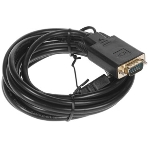 Кабель HDMI->VGA Cablexpert A-HDMI-VGA-03-10, 19M/15M + 3.5Jack, медь, позол.разъемы, 3м, черный, пакет, фото7
