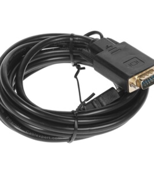 Кабель HDMI->VGA Cablexpert A-HDMI-VGA-03-10, 19M/15M + 3.5Jack, медь, позол.разъемы, 3м, черный, пакет