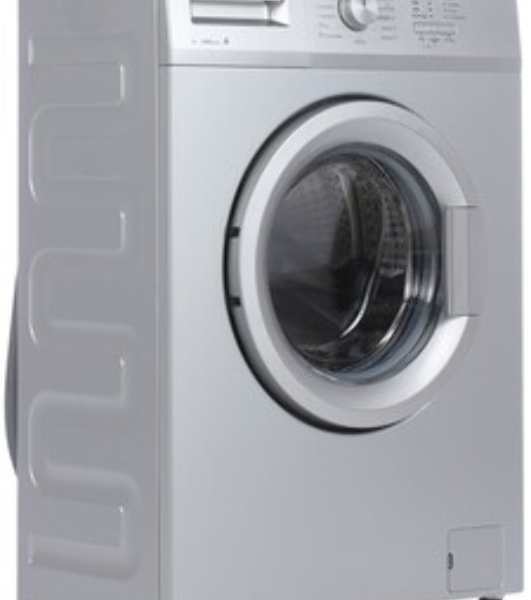 Стиральная машина Beko WRS 55P1 BSS серебристый, загрузка фронтальная 5 кг, 1000 об/мин., класс: А