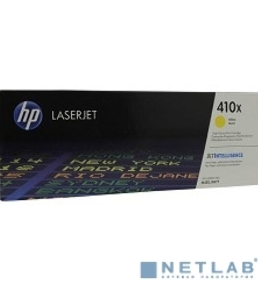 Тонер Картридж HP 410X CF412X желтый для HP LJ Pro M452/M477 (5000 стр.)