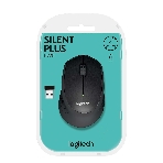 Мышь беспроводная Logitech M330 SILENT PLUS черный, 1000 dpi, радиоканал, USB, кнопки - 3, фото11