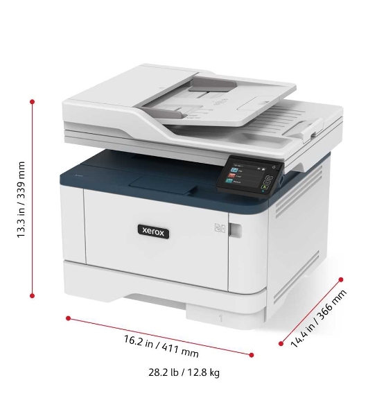 МФУ лазерное Xerox B315 (B315V_DNI), A4, ч/б, печ. до 40 стр/мин., скан. до 46 стр/мин. (ч/б) 20 стр/мин. (цвет), 600x600dpi, USB, RJ-45, Wi-Fi