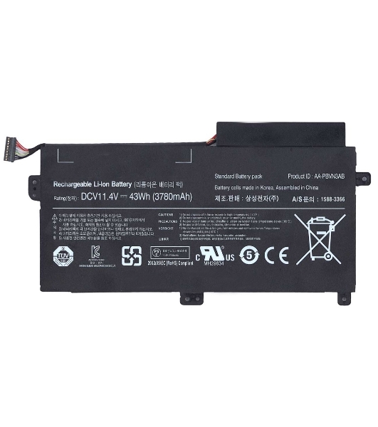 Аккумуляторная батарея для ноутбука Samsung 370R5E, 470R5E 11.4V 43Wh черный