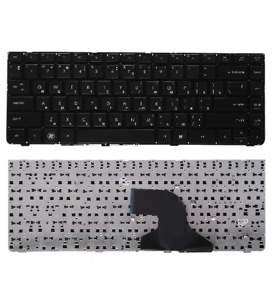 Клавиатура для ноутбука HP ProBook 4330S 4331S черная без рамки