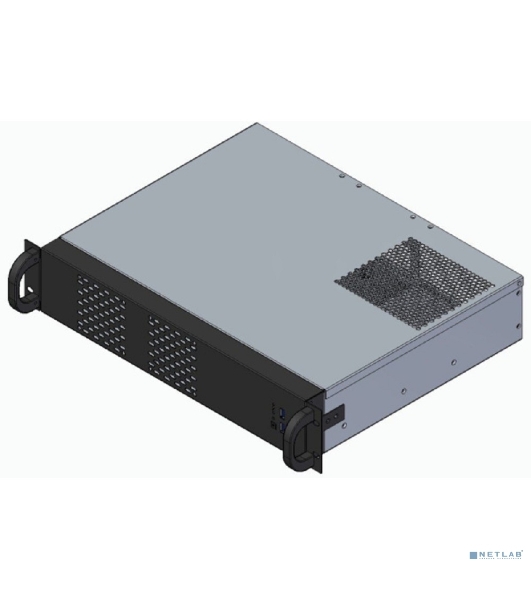 Корпус Procase 2U350-04 (2U Rack server case, черный, без блока питания(PS/2), глубина 350мм, MB 9.6'x9.6' 4 HDD)