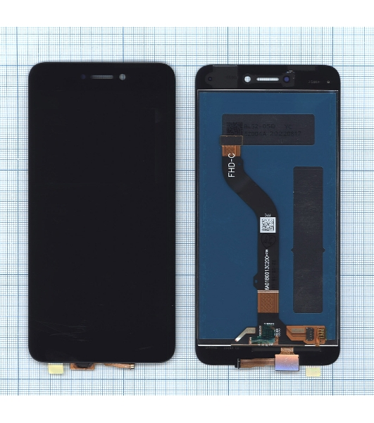 Дисплей для Huawei Honor 8 Lite, P8 Lite 2017, Nova Lite 3 черный