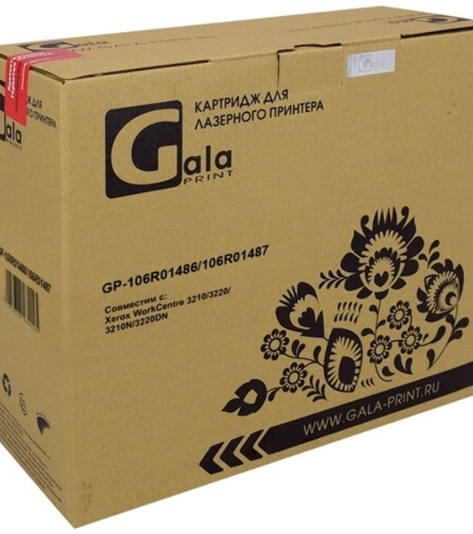 Картридж GalaPrint GP-106R01486/1487 черный (4100 стр.) для Rank Xerox WC 3210/3210N/3220DN