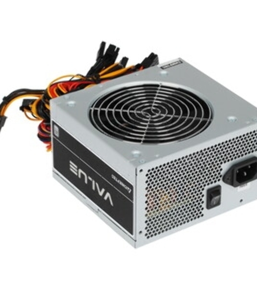 Блок питания Chieftec APB-600B8, 600Вт, 80 PLUS WHITE, 120мм, серый