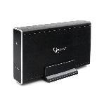 Внешний корпус 3.5' Gembird EE3-U3S-80, черный, USB 3.0, SATA, HDD/SSD, алюминий, сенсорная кнопка, блок питания, фото4