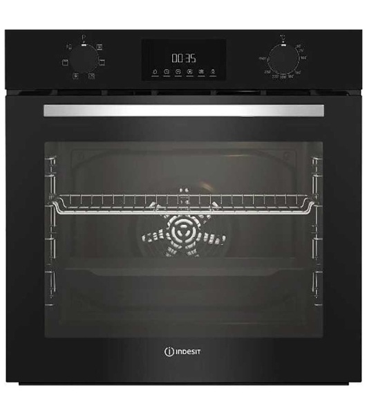 Духовой шкаф электрический Indesit IFE 3644 BL черный
