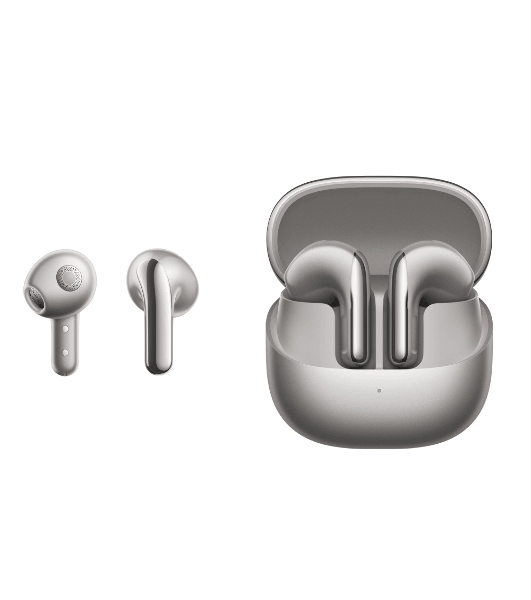 Наушники TWS Xiaomi Buds 5 серый, вкладыши, Bluetooth, активное шумоподавление, до 6 ч