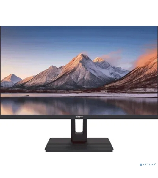 Монитор 23.8' Dahua DHI-LM24-C301B IPS 2560x1440, 100 Гц, 5 мс, 16:9, 300 кд/м², 1xHDMI, 1xDP, выход на наушники, черный