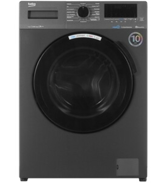 Стиральная машина Beko WSPE7H616A темно-серый, загрузка фронтальная 7,5 кг, 1200 об/мин., класс: А