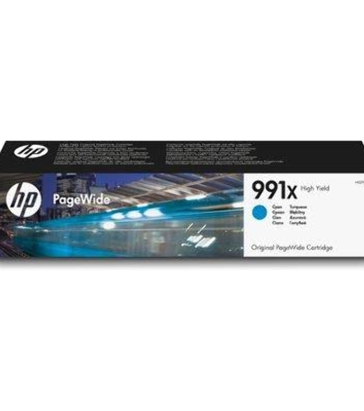 Картридж струйный HP 991X голубой PageWide Cartridge