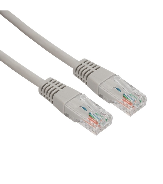 Пaтч-корд U/UTP Rexant, cat.5e, RJ45-RJ45, неэкранированный, LSZH серый, 1м