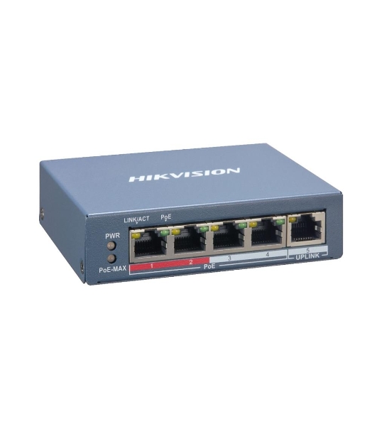 Коммутатор Hikvision DS-3E1105P-EI управляемый