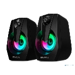 Акустическая система SVEN 370 2.0 черные (2x2W, USB, RGb подсветка), фото14