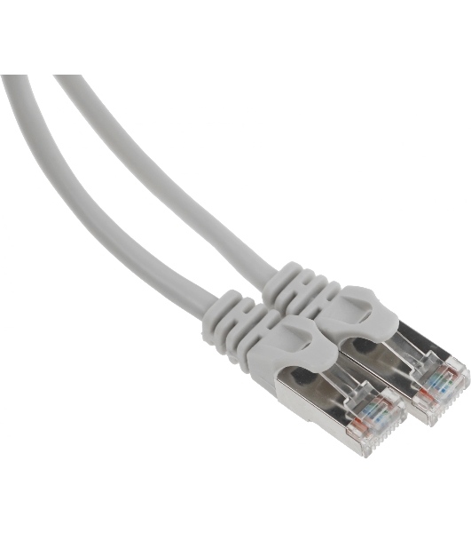 Патч-корд Premier PP22-0.5M 1000Gbит/с FTP 4 пары cat.5E CCA molded 0.5м серый RJ-45 (m)-RJ-45 (m)