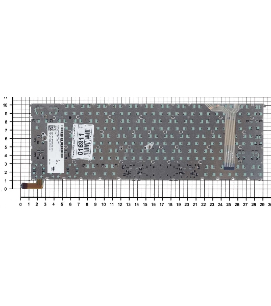 Клавиатура для ноутбука Acer Aspire R13 R7-371 R7-371T черная с подсветкой