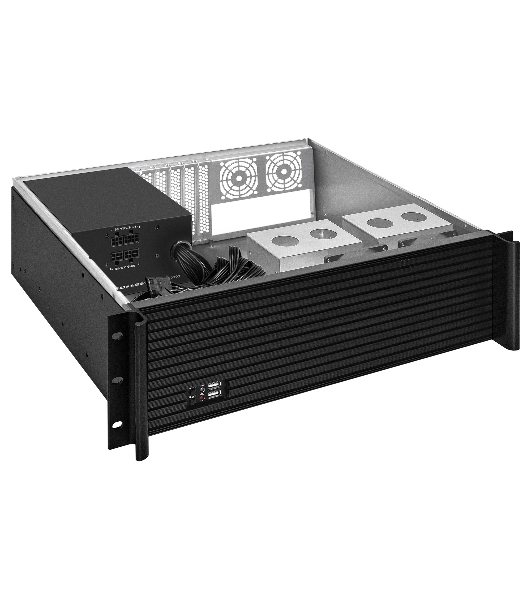Серверный корпус ExeGate Pro 3U390-11 (RM 19', высота 3U, глубина 390, БП 1200PAS, USB)