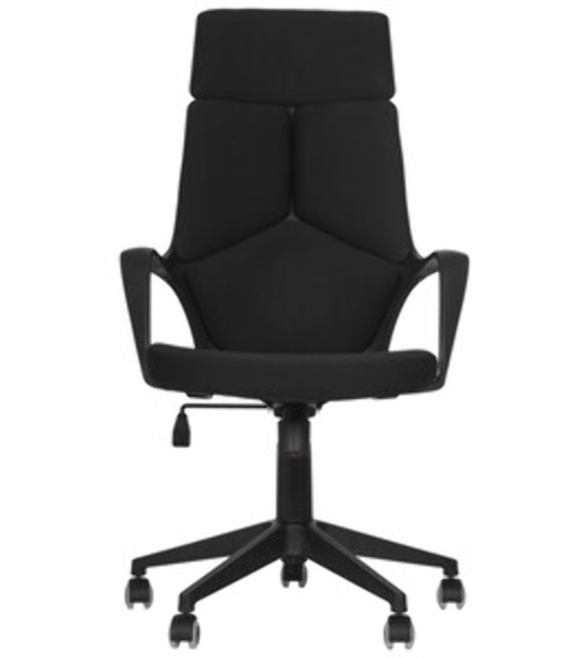 Кресло Chairman 525 черный, ткань, 120 кг