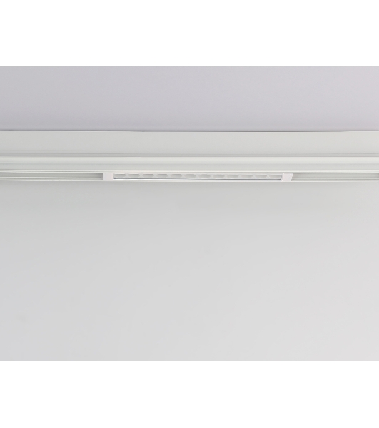 Управляемый светодиодный светильник для шинопровода Magnetic Ambrella light GL1301 WH белый IP20 12W 3000K-6400K 220V 24° 232*25*42 (Без ПДУ)