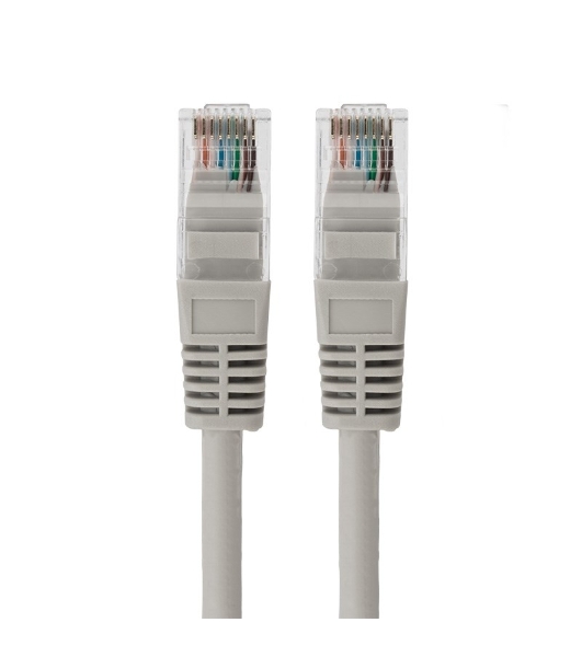 Пaтч-корд U/UTP Rexant, cat.5e, RJ45-RJ45, неэкранированный, LSZH серый, 1м