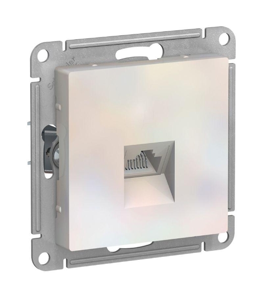 Механизм розетки компьютерной AtlasDesign RJ45 жемчуг SchE ATN000483