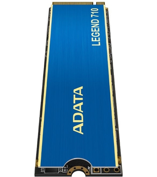 Накопитель SSD ADATA LEGEND 710, 2Tb, PCIe 3.0 x4, M.2 2280, NVMe, R/W 2400/1800, с радиатором