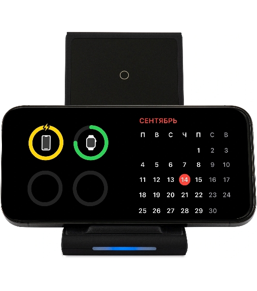 Беспроводное зарядное устройство Buro CWC-QC5 15W 3A (QI) USB-C универсальное черный