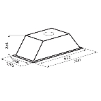 Вытяжка встраиваемая Zigmund & Shtain K 012.7 B черный, 70 см, 1010 куб. м/ч, 72 дБ, фото6