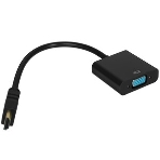 Кабель HDMI->VGA Cablexpert A-HDMI-VGA-03-6, 19M/15M + 3.5Jack, медь, позол.разъемы, 1.8м, черный, пакет, фото7