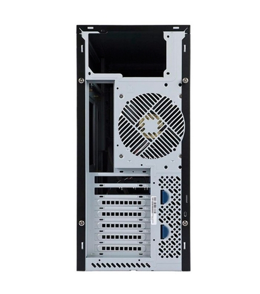 Компьютерный корпус Midi Tower InWin PE689 Black 650W B65E 80plus Bronze USB 3.0*2+A(HD)+front fan 120мм*1+rear fan 120мм*1+ 2*2SATA+1*1SATA/holes for SL20” RACKMOUNT