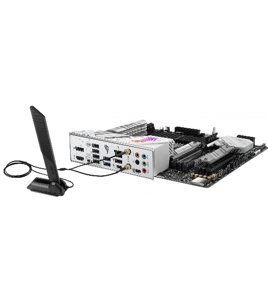 Материнская плата ASUS ROG STRIX B760-G GAMING WIFI, LGA 1700, Intel B760, 4xDDR5, 4xSATA, 2xM.2, 1xPCIe 5.0 x16, 1xPCIe 4.0 x4, 1xHDMI, 1xDP, 1x 2.5Gb LAN, 1xUSB-A 3.2 Gen 2, 2xUSB-A 3.2 Gen 1, 4xUSB-A 2.0, 1xUSB-C 3.2 Gen 1, 1xUSB-C 3.2 Gen 2x2, 5x3.5 мм, 7.1, mATX