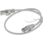 Патч-корд Premier PP22-0.5M 1000Gbит/с FTP 4 пары cat.5E CCA molded 0.5м серый RJ-45 (m)-RJ-45 (m), фото3