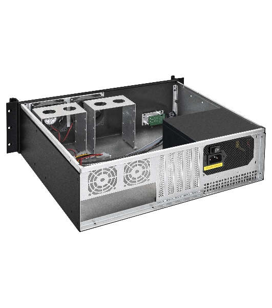 Серверный корпус ExeGate Pro 3U390-11 (RM 19', высота 3U, глубина 390, БП 1200PAS, USB)