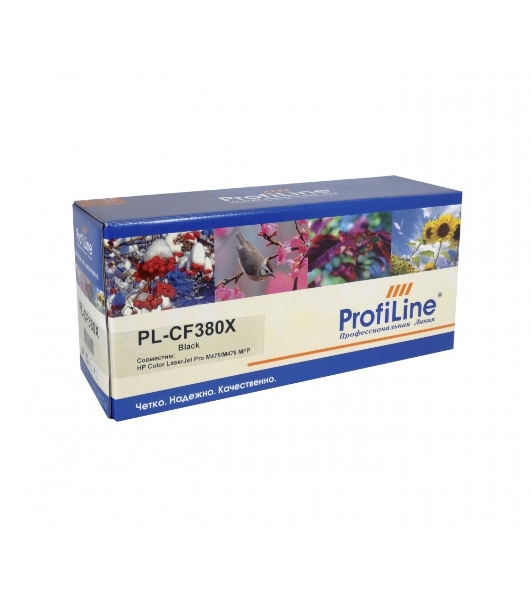 Картридж лазерный ProfiLine PL-CF380X для принтеров HP Color LaserJet Pro M475/M476 MFP Black 4400 копий