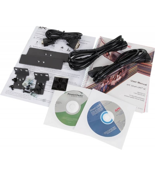 Источник бесперебойного питания APC Smart-UPS SC SC450RMI1U / 450ВА / 280Вт / 4xIEC-320-C14