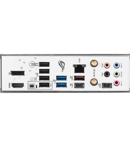 Материнская плата ASUS ROG STRIX B760-G GAMING WIFI, LGA 1700, Intel B760, 4xDDR5, 4xSATA, 2xM.2, 1xPCIe 5.0 x16, 1xPCIe 4.0 x4, 1xHDMI, 1xDP, 1x 2.5Gb LAN, 1xUSB-A 3.2 Gen 2, 2xUSB-A 3.2 Gen 1, 4xUSB-A 2.0, 1xUSB-C 3.2 Gen 1, 1xUSB-C 3.2 Gen 2x2, 5x3.5 мм, 7.1, mATX
