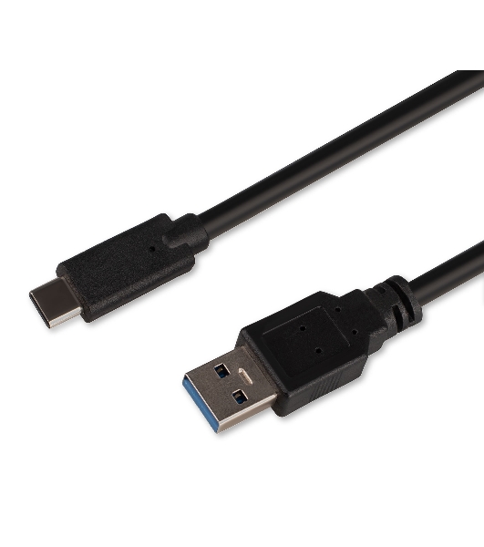 Кабель USB3.0 Cablexpert CCP-USB3-AMCM-3M, AM/Type-C, 3А, 36Вт, QC3.0, медь, двойн.экран, Pro, 3м, черный, пакет