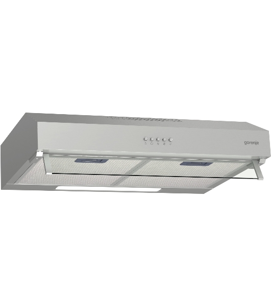 Вытяжка подвесная Gorenje WHU629EX/M нержавеющая сталь, 60 см, 249 м³/ч, 67 дБ