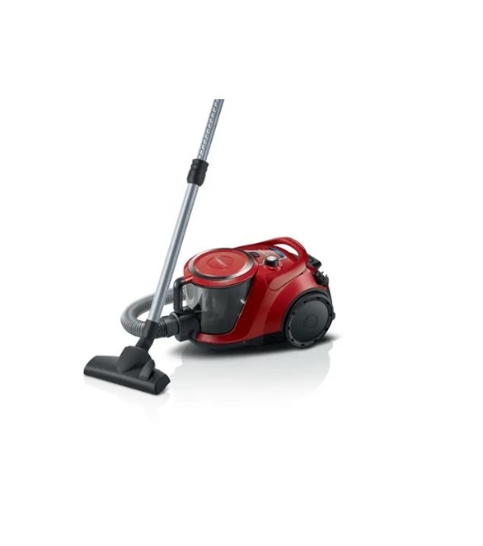 Пылесос Bosch BGS412234A красный, 2200 Вт, уборка сухая, пылесборник контейнер, 2.4 л