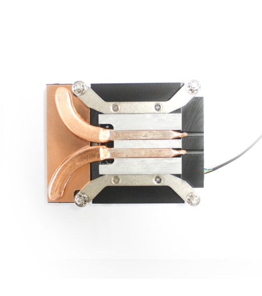 Кулер Foxline D65 черный алюминий+медь 2500rpm 32.6db 4-pin 65w 17мм