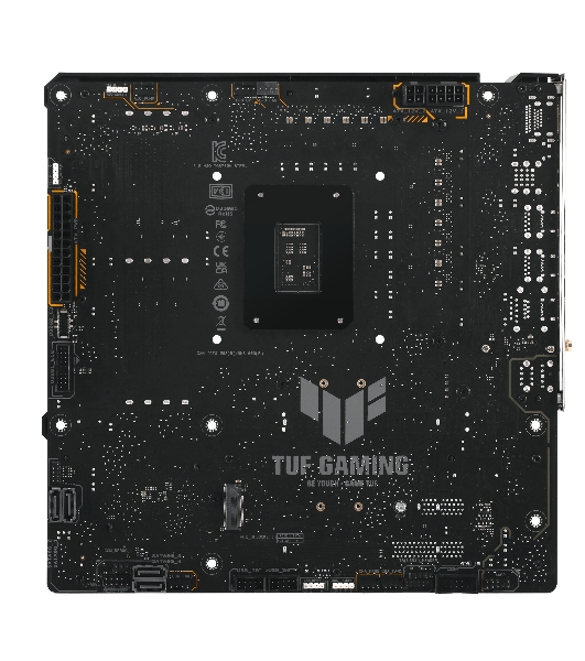 Материнская плата ASUS TUF GAMING B760M-BTF WIFI, LGA 1700, Intel B760, 4xDDR5, 4xSATA, 3xM.2, 1xPCIe 5.0 x16, 1xPCIe 4.0 x4, 1xPCIe x1, 1xDP, 1xHDMI, 1x 2.5Gb LAN, 1xUSB-A 3.2 Gen 2, 2xUSB-A 3.2 Gen 1, 4xUSB 2.0, 1xUSB-C 3.2 Gen 1, 1xUSB-C 3.2 Gen 2, 1xUSB-C 3.2 Gen 2x2, 3x3.5 мм, 7.1, mATX